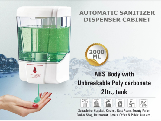 AUTOMATIC SANITIZER CABINET 1800ML  1.8L ET8158