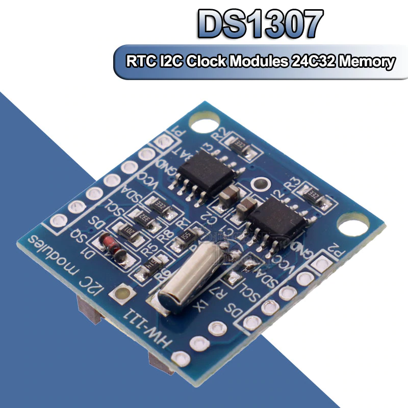 DS1307 RTC module clock WITH 24C32 EEPROM memory ET5141