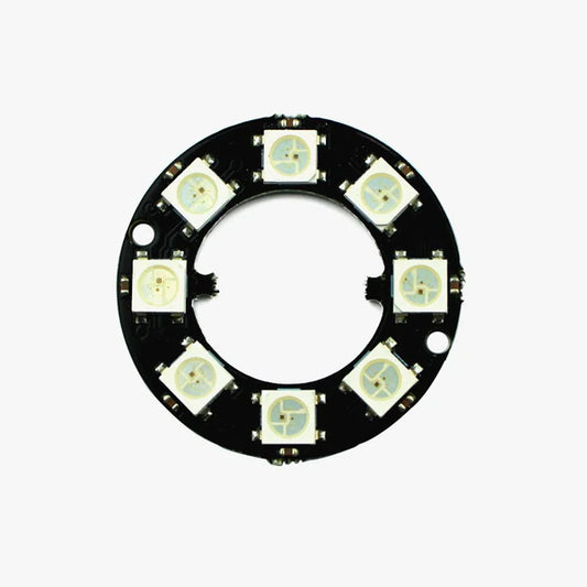 WS2812 RGB 8 LED Round pixel  5050 ET7144