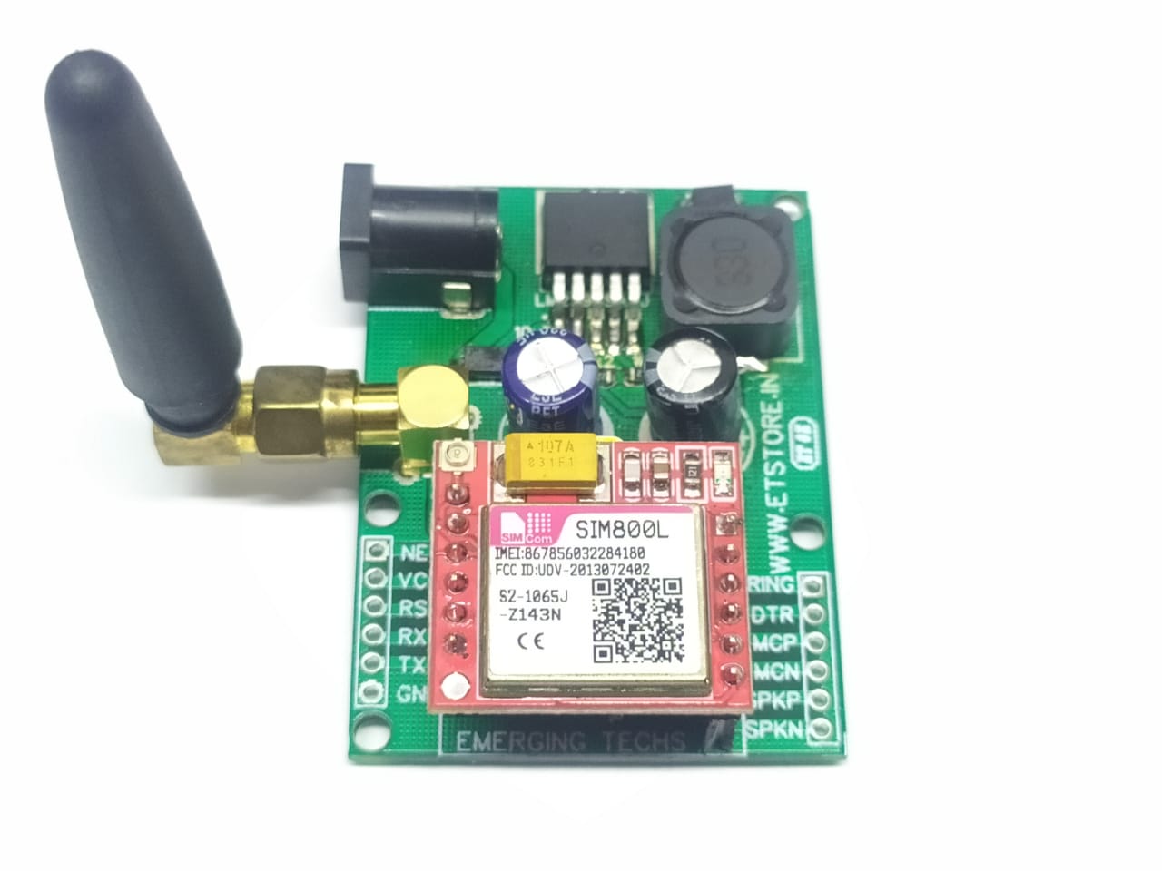 SIM800L GPRS GSM Module  Board with power supply and antenna ET5662