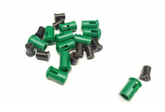 SE229 GREEN 5mm LED Holder Plastic Clip Cover ET8813