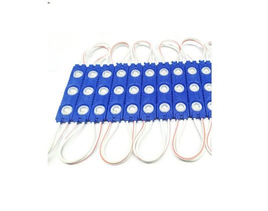 BLUE 12V 3 LED MODULE BLOCK Strips ET7188