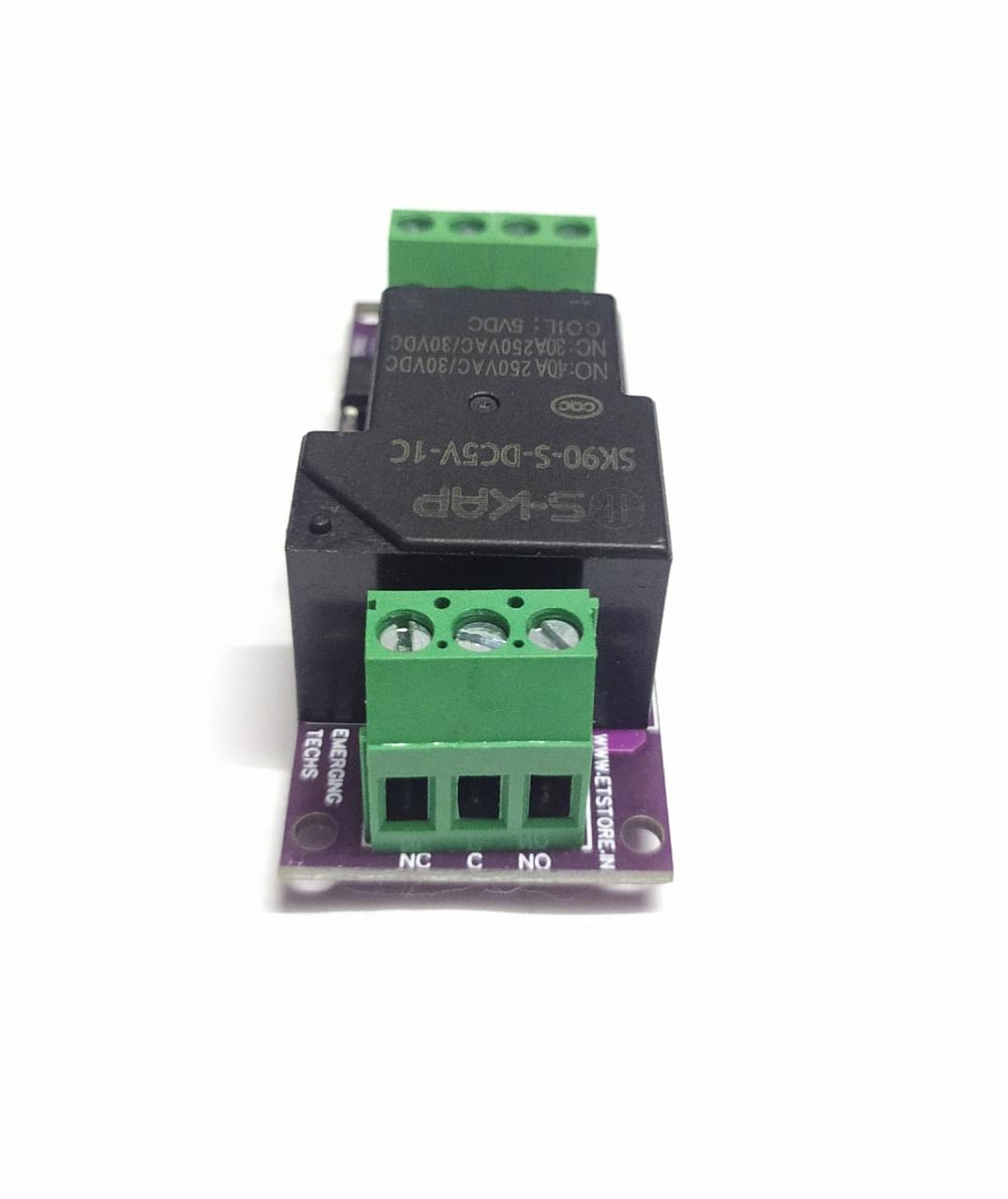 12V 30A 1 Channel Relay Module With Optocoupler high Level Trigger ET5512