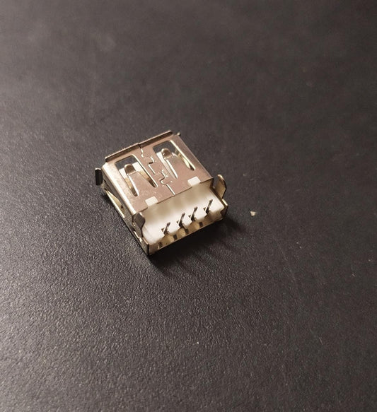 USB 2.0 4Pin A Type Female Socket Connector 90 degree ET8430