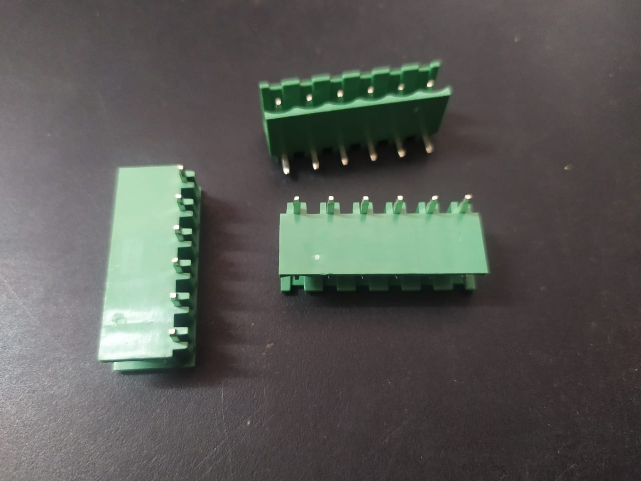 ZB2500 6pin MALE RIGHT ANGLE Terminal Block Connectors 5MM PITCH ET8504