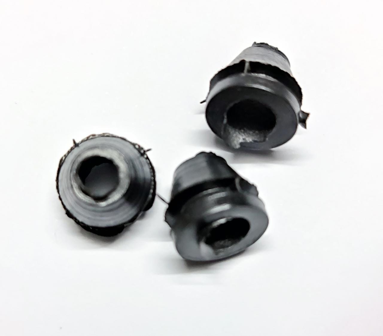 6mm hole grommet plastic Black gromet ET6001