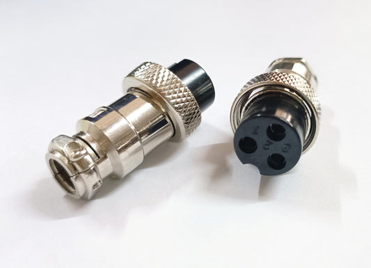 MX-395 MX 3 PIN MALE MIC CONNECTOR mx395 ET7326