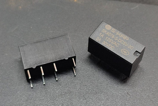 SK4078-S-DC5V-2C S-KAP RELAY 5V 2A DPDT ETA1814