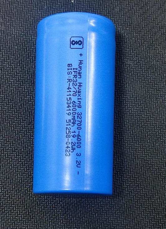 LiFePO4 3.2V IFR32700 6000mAh SOLAR GRADE 0.5C ET8311