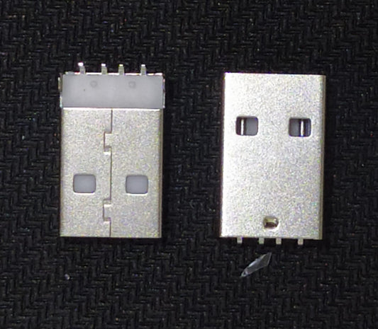 USB A type Plug Male PCB R/A Connector DIP ET8236