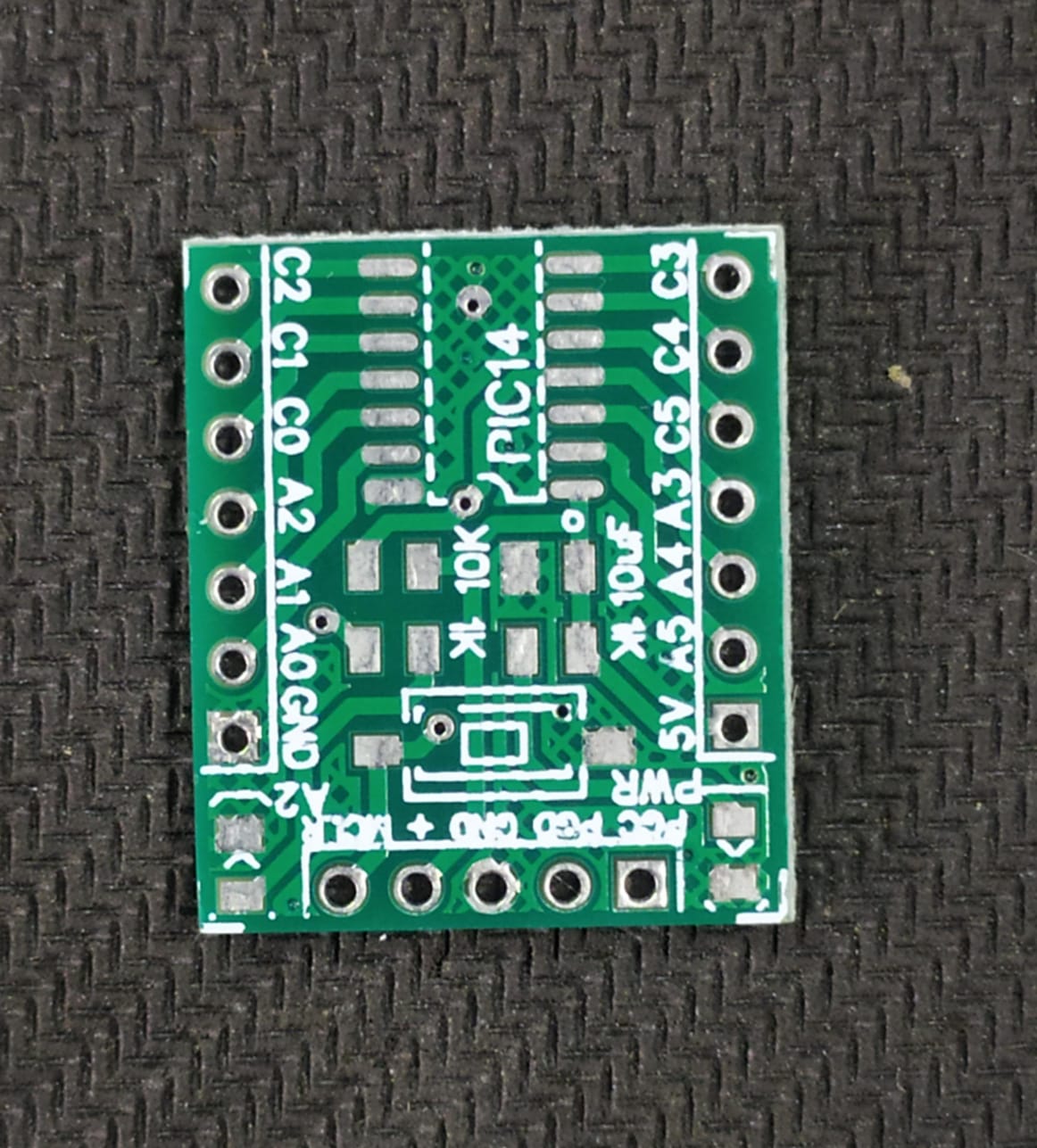 PCB FOR 14 PIN PIC SMD DEVELOPMENT BOARD 5V ET9691