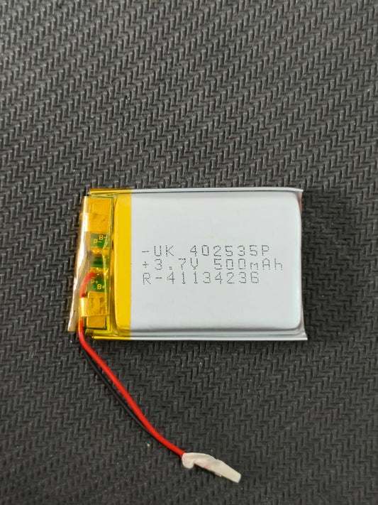 3.7V 500mAH 402535P Lithium Polymer Battery 4x25x35mm ET7629