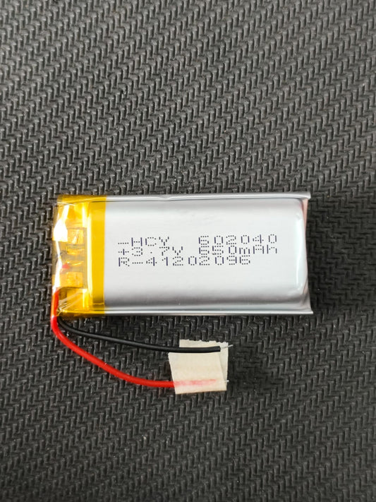 3.7V 650mAH  602040P Lithium Polymer Battery 6x20x40mm ET7630