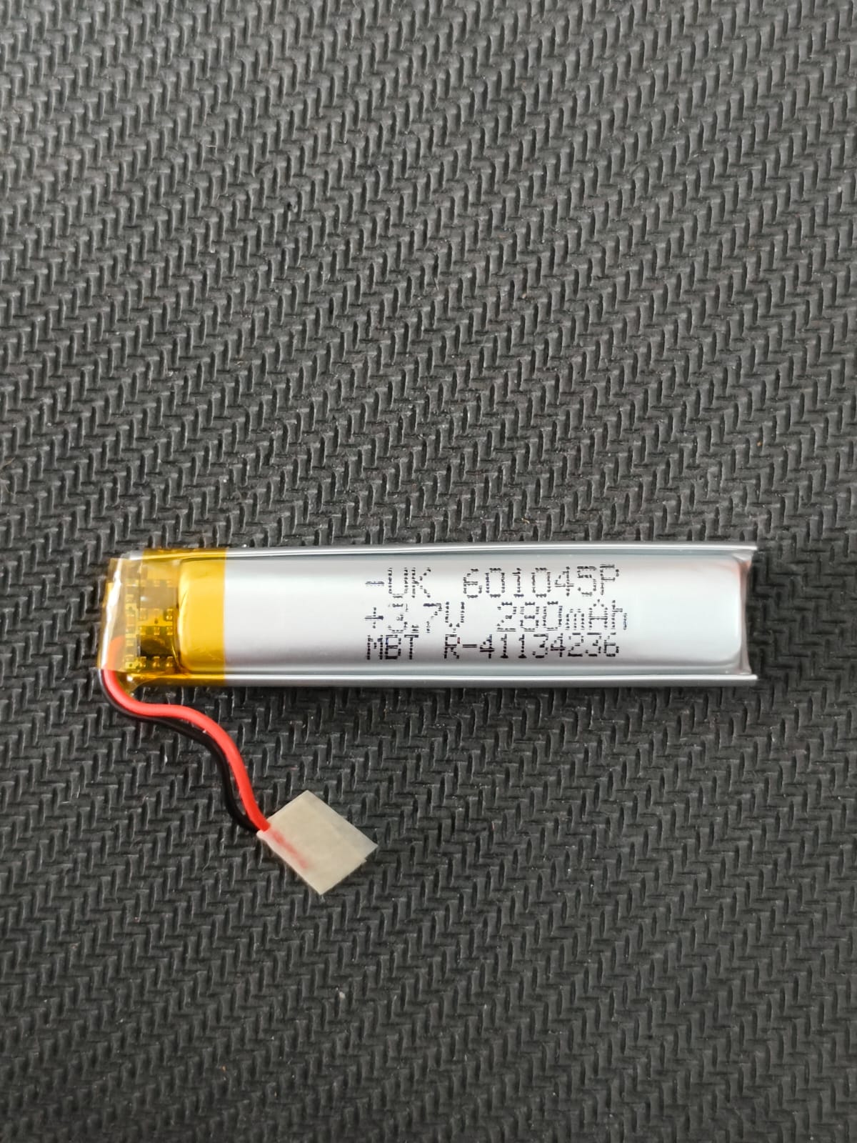 3.7V 280mAH  601045P Lithium Polymer Battery 6x10x45mm ET7631