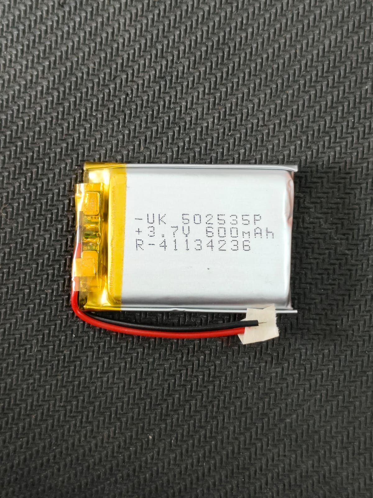 3.7V 600mAH 502535P Lithium Polymer Battery 5x25x35mm ET7635