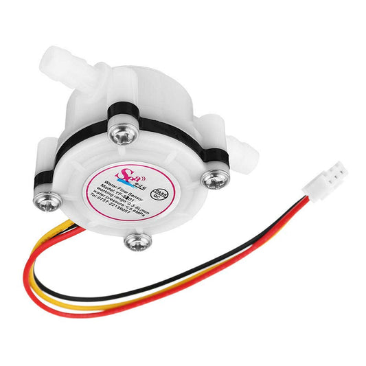 YF-S401 Water Flow Sensor Flowmeter 0.3-6L/min3.5mm White ET6550