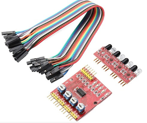 4 Channel Infrared Tracking Sensor Module IR Line Patrol For DIY Smart Car ET5187