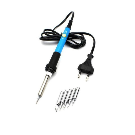 Soldering Iron 60W TEMPERATURE ADJUSTABLE WITH BIT KIT ET8659