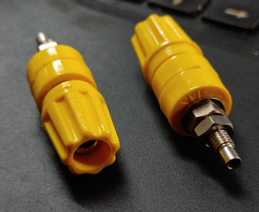 SE503 Yellow female Banana Jack Socket 15A Plug Connector ET7322