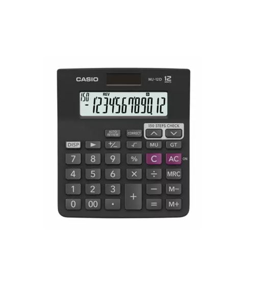 CASIO CALCULATOR MJ-12D - CB119 ET5828