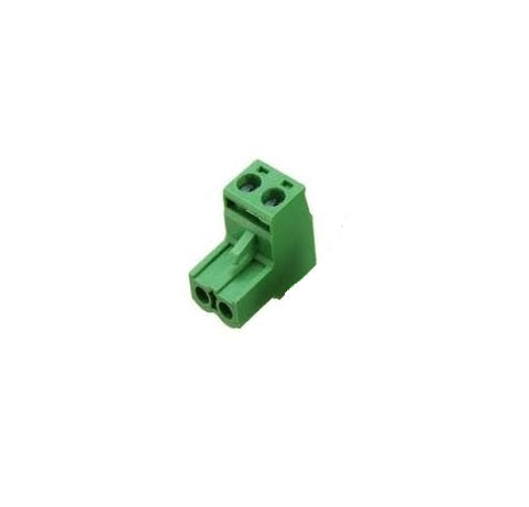 ZB2500 2pin female Right Angle Terminal Connector 5mm pitch ET8243