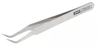 Tweezer TS15 Bent Tip Stainless Steel ET10826