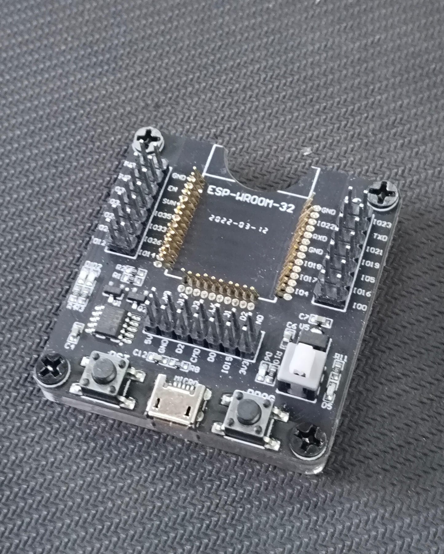 ESP32-WROOM-32 Burn Fixture Test Board programmer ET7773