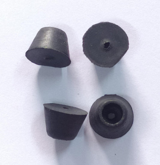 5mm to 2.5mm hole grommet plastic Black gromet ET7424