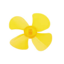 MINI MOTOR LEAF Plastic Propeller Four Blades 60MM DIA ET6141