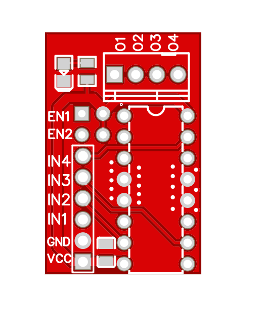 L293D MODULE PCB  5V ET5680