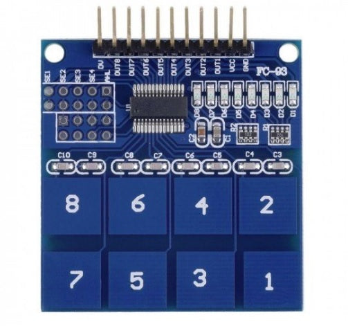 TTP226 8-Channel Capacitive Touch Sensor Module ET5444