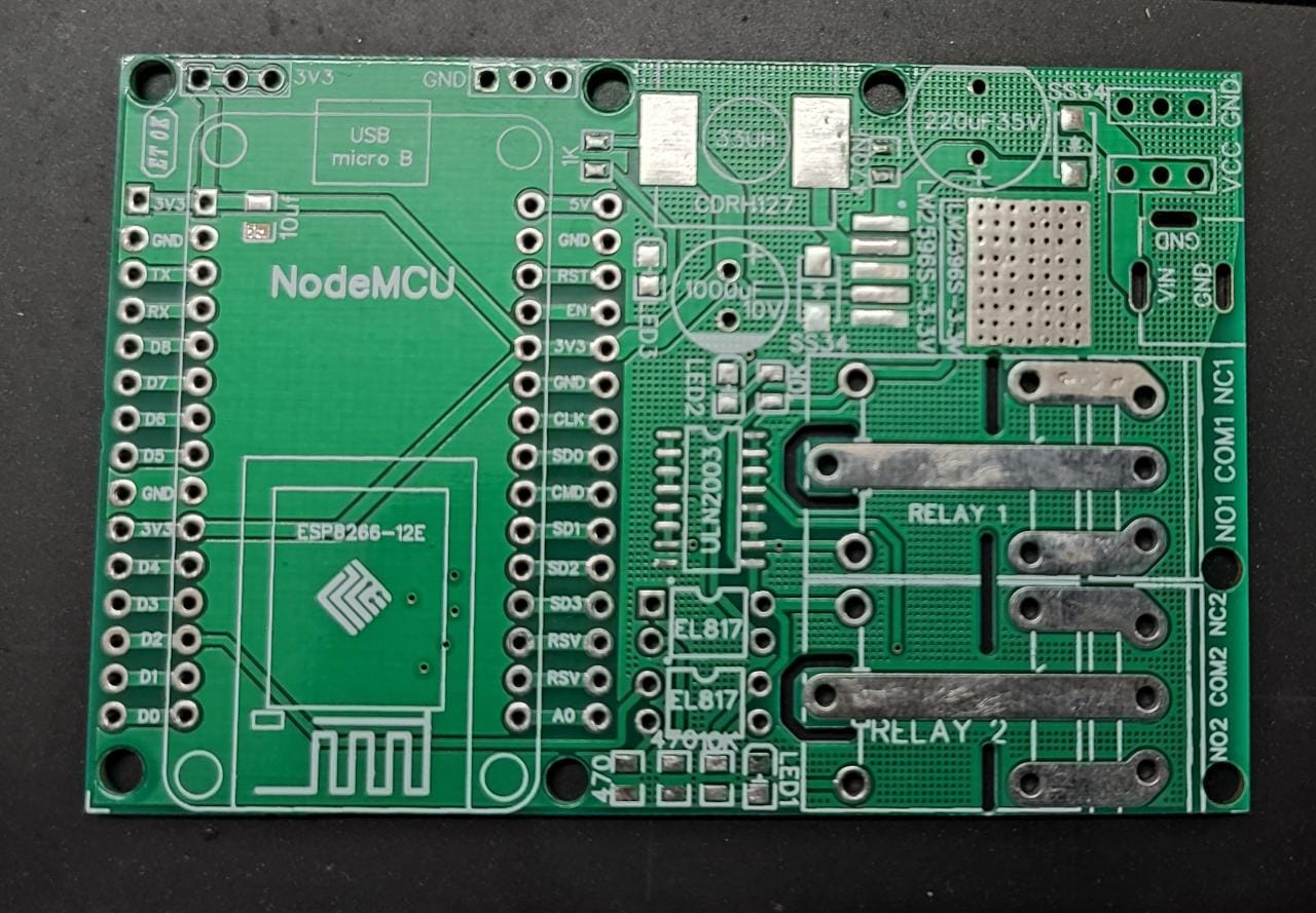 Nodemcu relay PCB BOARD for Lua Amica board ESP8266 ET5951