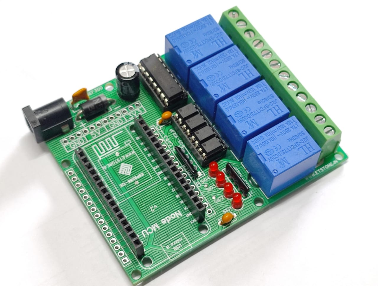 4 Channel Relay Board FOR NODEMCU 5V ET10773