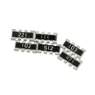 100 OHM 4D03 0603x4 SMD NETWORK RESISTOR 100E 100R 1/16W 5% ET7464