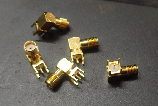 SMA Connector FEMale R/A for PCB gsm antenna ET8264