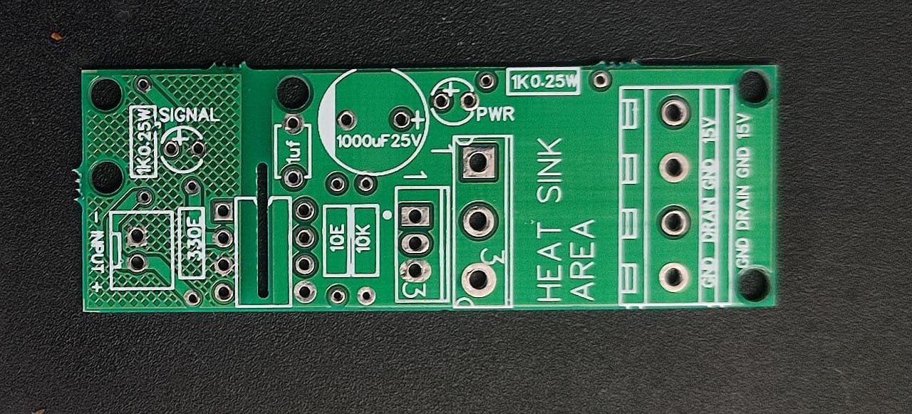 PCB FOR TLP250 OR TLP350 BASED MOSFET OR IGBT DRIVER ET9474