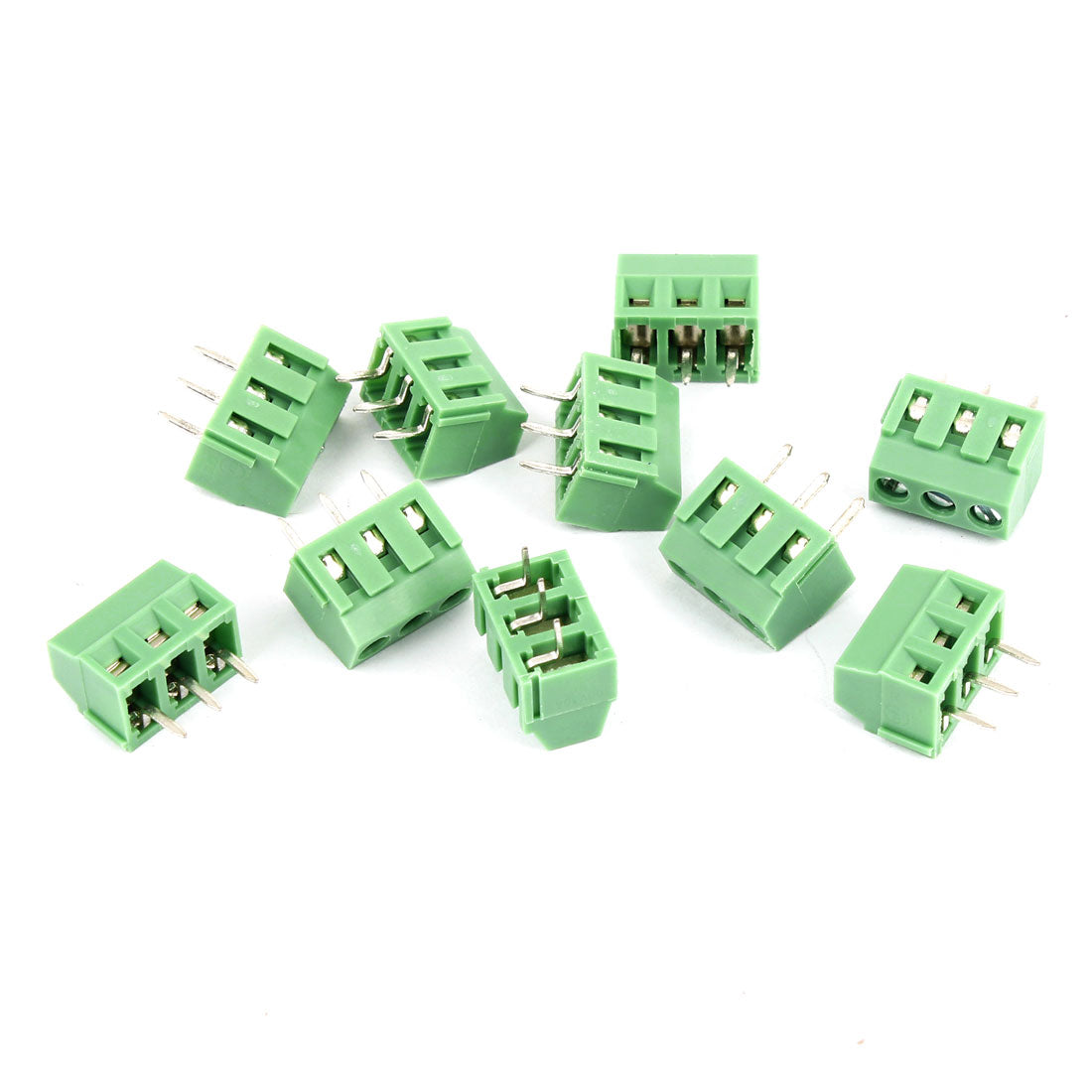 ZB012 3.81mm pitch 3 PIN TERMINAL BLOCK PCB STRAIGHT 300V 10A ET8345