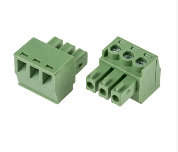 ZB2500 Right Angle 3pin female Terminal Connector 3.81mm pitch ET8838