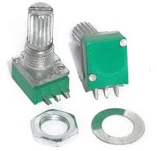 Rotary SEALED potentiometer with metal round shape 6mm shaft