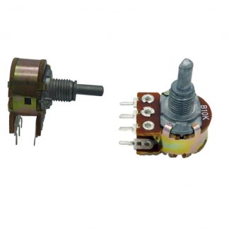 DUAL potentiometer Rotary POT WITH METAL SHAFT