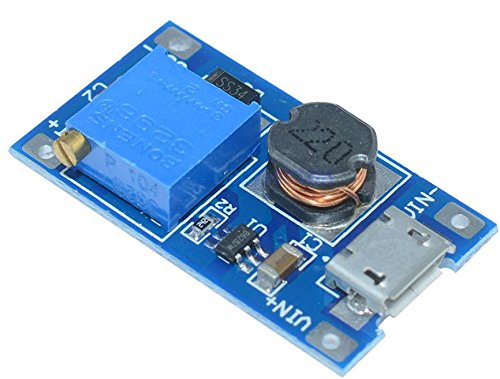 MT3608 Variable Voltage Step Up Module With Micro USB – Emerging  Technologies