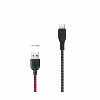 ERD UC-58 Braided Micro USB Data Cable UC58 20W 1 METER