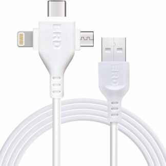 ERD UC-83 3 in 1 USB Type A to Micro USB+USB C+ Lightning Data Cable UC83 35W 1 meter