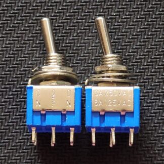 MTS-203 6 Pin 3 POSITION Toggle Switch DPDT On-off-On 3A 250V