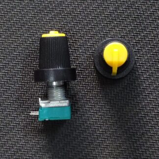 YELLOW Knob 6mm inner dia for sealed potentiometer
