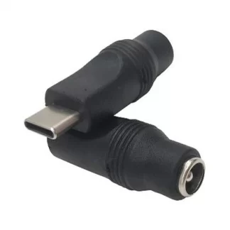 DC Female Jack To C-Type Adapter Connector